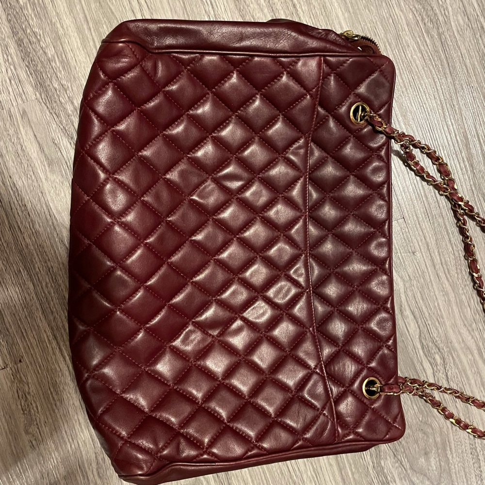 SOLD Chanel vintage shopping tote SOLD on M will not let me delete Sold